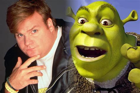 Chris Farley As The Original Voice Of Shrek