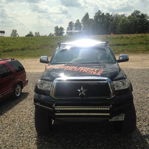 How to install an LED light bar on the roof of my truck?