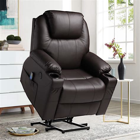 Buy Recliner with Massage and Heat Electric Recliner for Elderly ...