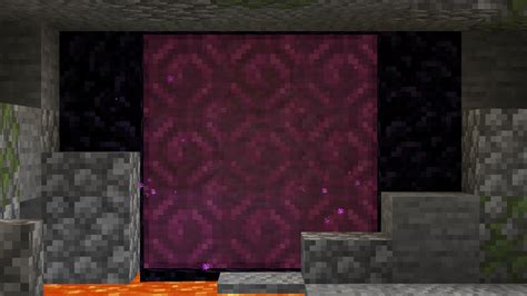 Pink Nether Portal Minecraft Texture Pack