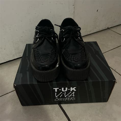 🦇 Black Creepers 🦇 Super comfortable I’ve worn... - Depop