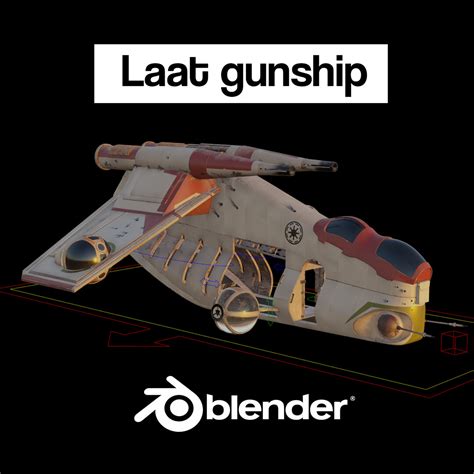 ArtStation - Laat Gunship