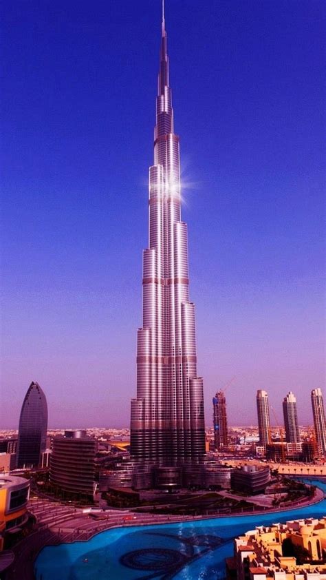 Burj Khalifa Dubai Wallpaper iPhone | 3D iPhone Wallpaper 2024