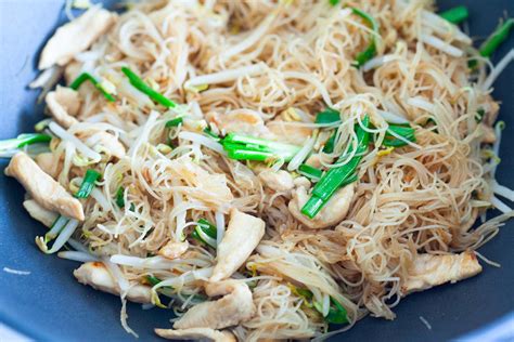 Fried Rice Vermicelli - Rice Noodles Recipe - Rasa Malaysia