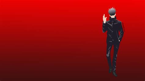 Jujutsu Kaisen HD Red Satoru Gojo Wallpaper, HD Anime 4K Wallpapers ...