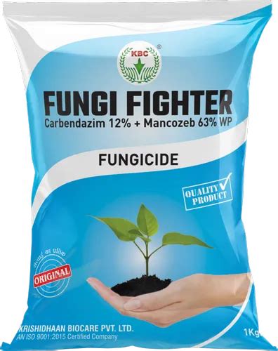 Kbc Carbendazim 12% Mancozed 63% Wp Fungicide, Packet, 1 Kg at Rs 400 ...