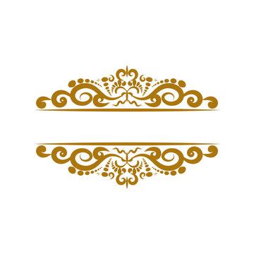 Royal Gold Border Design