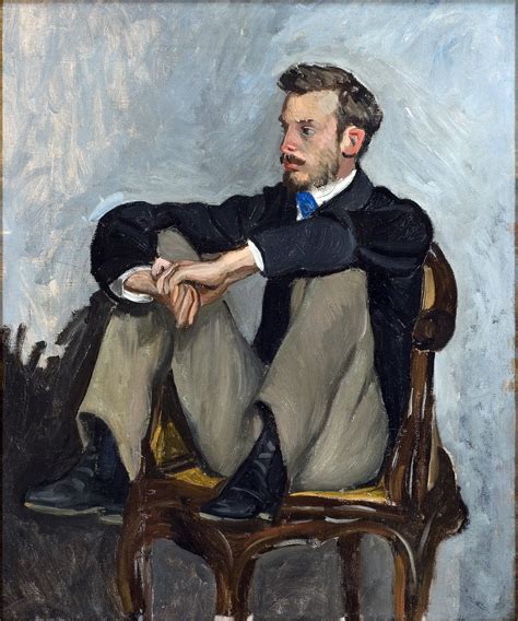 Frederic Bazille - Portrait of Renoir (1867) : r/museum