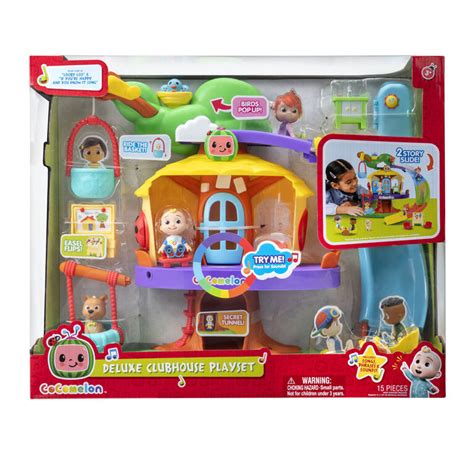 Cocomelon Feature Playset - Deluxe Clubhouse Playset | Toys R Us Canada