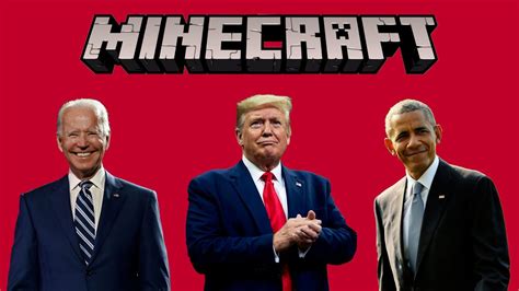 Presidents Play Minecraft Series Part 1 - YouTube