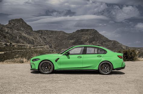 The new BMW M3 CS debuts with more power and less weight