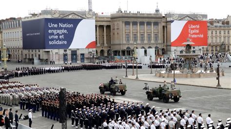 France marks Bastille Day with scaled-down military parade | Emmanuel ...