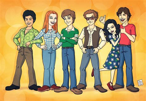 cartoon jaren 70 | That 70s show, 70s cartoons, 70 show