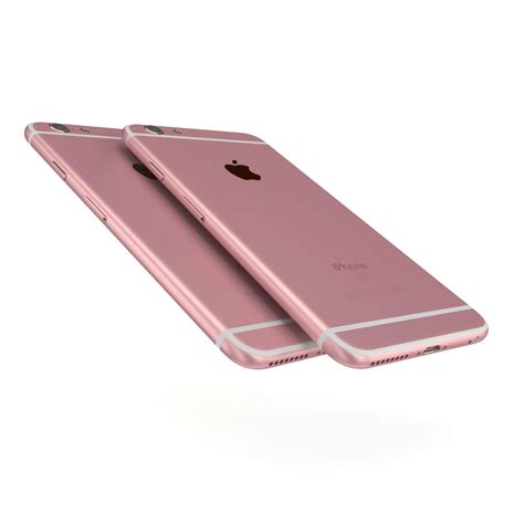 IPhone 6S Plus Rose Gold 3D Model $39 - .max .3ds .fbx .obj .lwo .ma ...