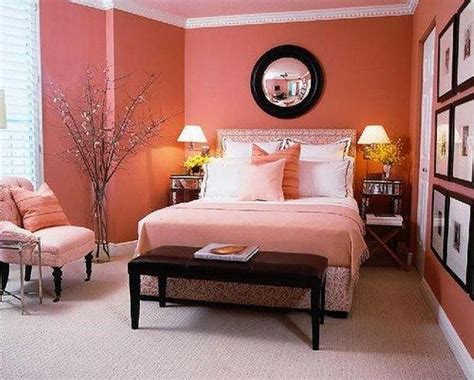 20 Charming Coral Peach Bedroom Ideas to Inspire You | Rilane - We ...