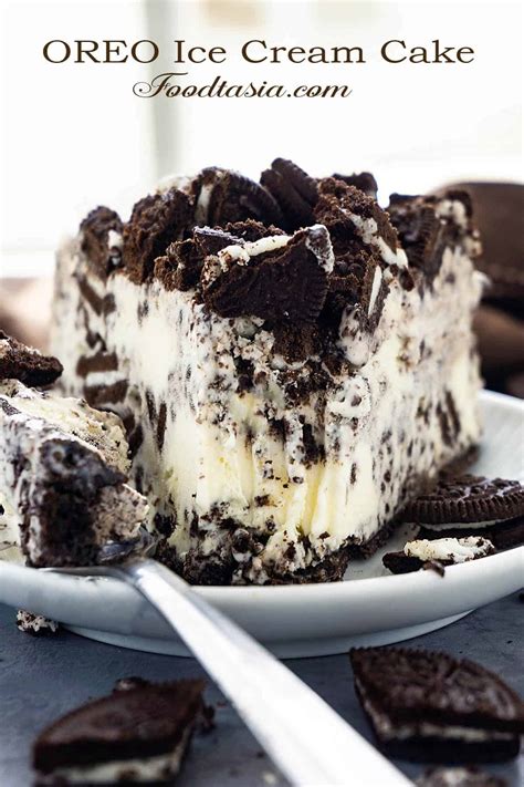 Oreo Ice Cream Cake | Foodtasia