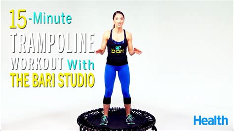 15-Minute Trampoline Workout | Follow-Along Fitness | Health - YouTube