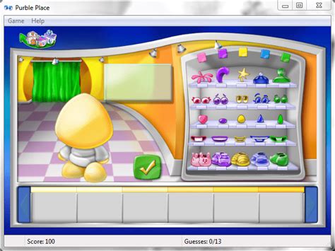 Windows 7 Games Purble Place - How to Play Purble Shop - Tips and Tricks