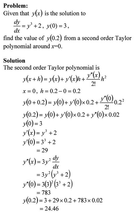 Taylor Series | The Numerical Methods Guy