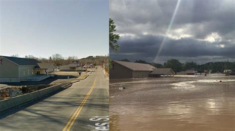 Before and After Images of Major Flooding in the Midwest | The Weather Channel