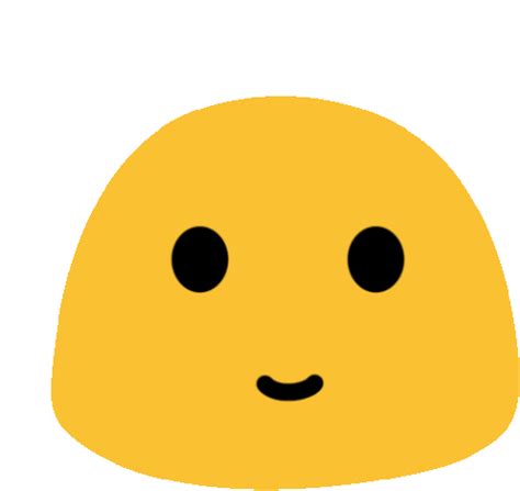 Blushing Emoji Sticker - Long Livethe Blob Smiling Blinking