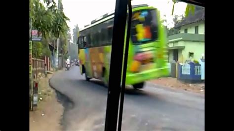 Crazy Bus Driver Has A Very Close Call - YouTube