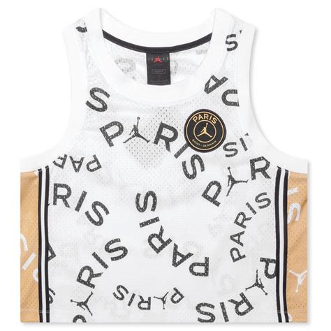 Jordan x Paris Saint-Germain Jersey - White/Club Gold – Feature