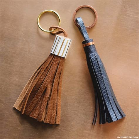 Free DIY Leather Tassel Tutorial