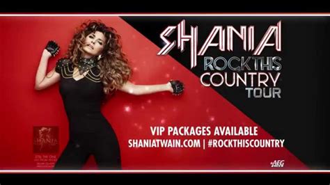 Shania Twain Rock This Country Tour - YouTube