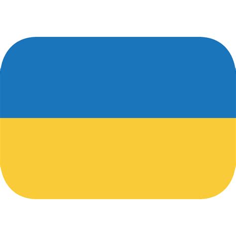 Ukraine flag emoji clipart. Free download transparent .PNG | Creazilla