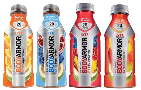 Amazon.com : Bodyarmor LYTE Superdrinks Variety Pack, 4 Flavors, 36 ...
