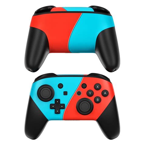 Nintendo Switch Pro Controller Skin - Neontendo by Gaming | DecalGirl