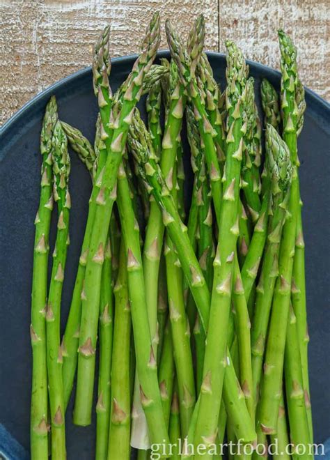 Panko Parmesan Crusted Asparagus | Girl Heart Food®