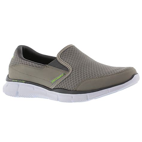 Skechers Men's Equalizer Persistent Slip On Sneaker | eBay