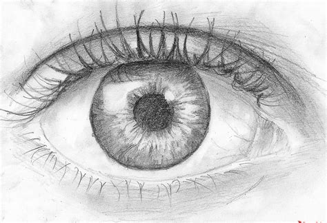 How to draw eyes step by step with pencil