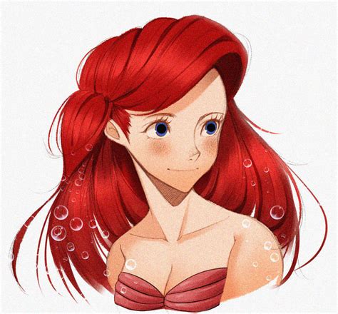 Ariel (The Little Mermaid) - Fanart by Fhilippe124 on DeviantArt