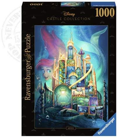 NeverlandShop: Puzzle 1000 Pieces Disney Castles - Ariel