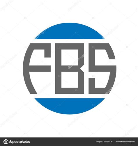 Fbs Letter Logo Design White Background Fbs Creative Initials Circle Stock Vector Image by ©m ...