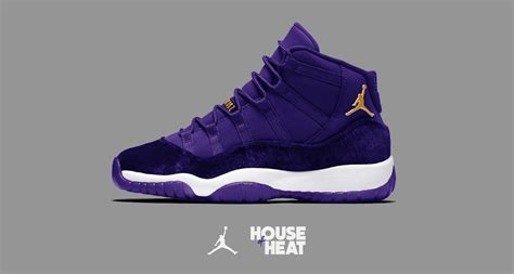 The Concept Lab : Air Jordan 11 Heiress "Royal Purple" | HOUSE OF HEAT