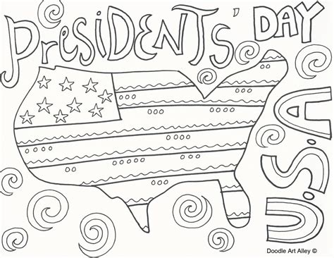 Hudtopics: Presidents Day Printable Coloring Pages