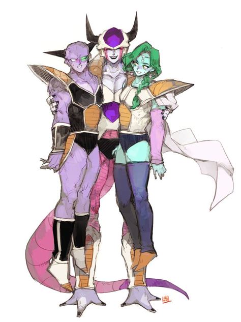 Frieza taking advantage of his 2nd form's height - Dragon Ball Z - Frieza, Ginyu, and Zarbon - V ...