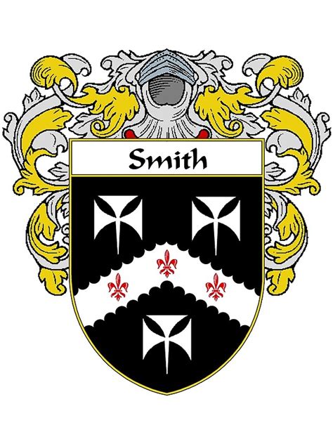 "Smith Coat of Arms / Smith Family Crest" by William Martin | Redbubble