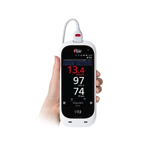 Hand-held pulse CO-oximeter - Rad-67™ - Masimo - medical / human / wireless