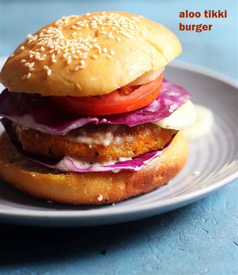 aloo tikki burger recipe Mc donald's style