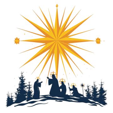 Birth Of Jesus Christ Bright Yellow Star, Birth, Jesus Christ, Christmas PNG Transparent Image ...