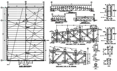 an architectural drawing shows the details of a bridge and how it's ...