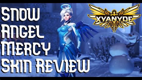 Snow Angel Mercy Skin Review - Overwatch - YouTube