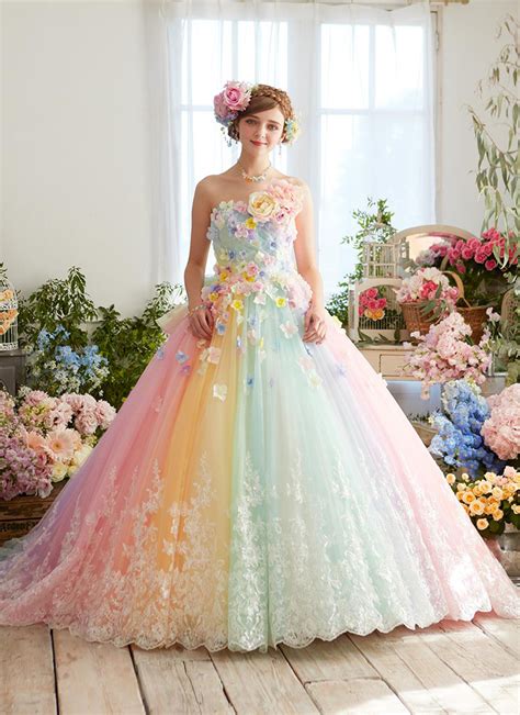 Amazing Colors! 24 Wedding Gowns Featuring Unbelievably Beautiful Mix ...