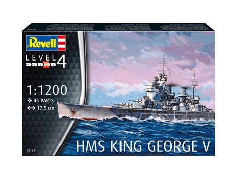 Plastic ModelKit loď 05161 - HMS King George V (1:1200) | Car-model-kit.com