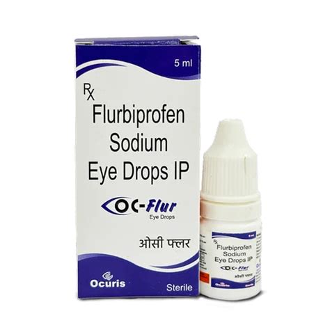 OC-Flur Flurbiprofen Sodium Eye Drops IP, 5ml at Rs 77/piece in ...